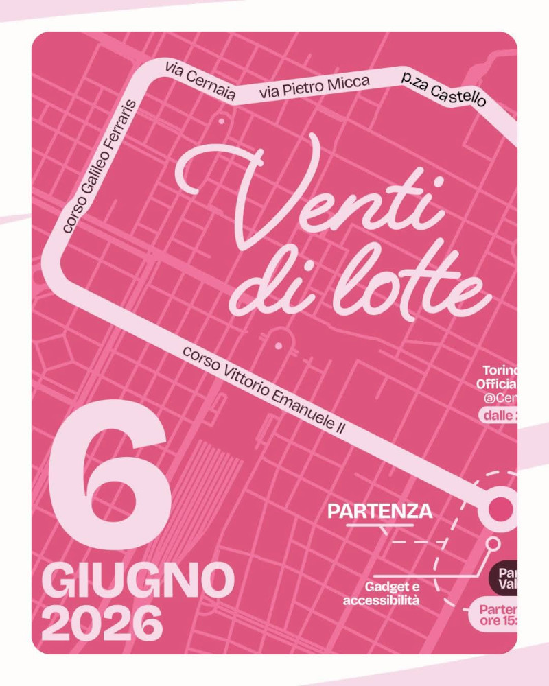 Percorso Torino Pride 2026 parte 2